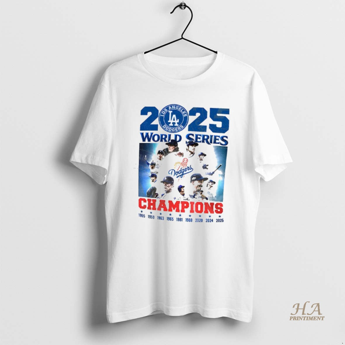 Official Los Angeles Dodgers 2025 Back To Back World Series Champions 1955 2025 T-Shirts, Hoodie, Sweatshirt