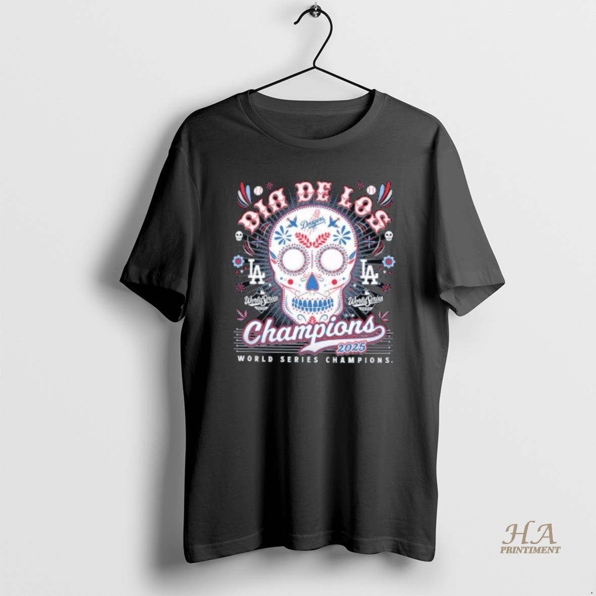 Official Los Angeles Dodgers 2025 World Champions Dia De Los Champions T-Shirts, Hoodie, Sweatshirt