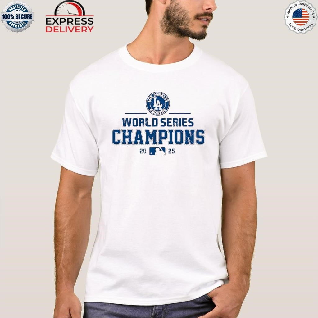 Los Angeles Dodgers 2025 World Series Champions Logo Shirt