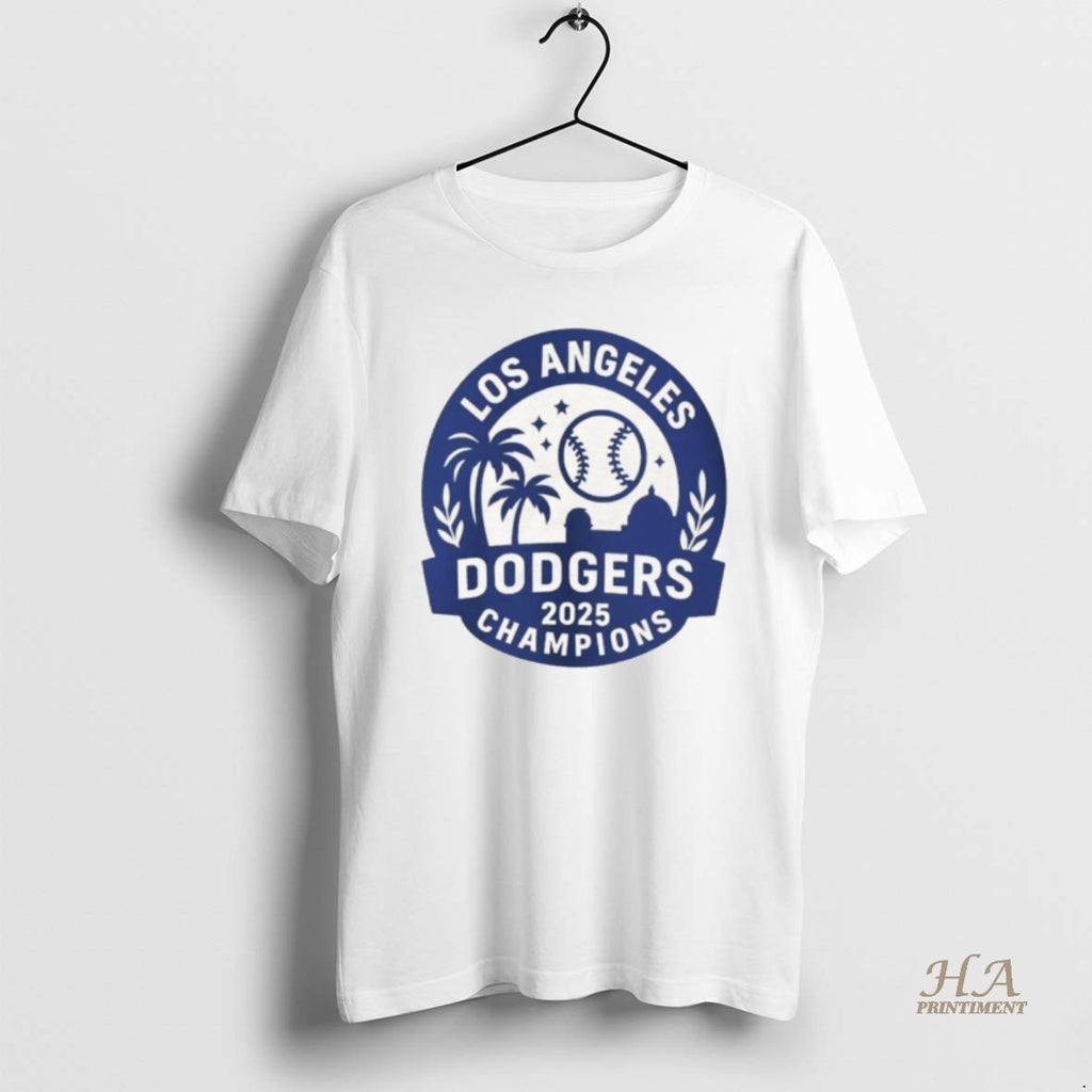 Official Los Angeles Dodgers 2025 World Series Champions Mlb Logo T-Shirts, Hoodie, Sweatshirt | InkNestWear.com