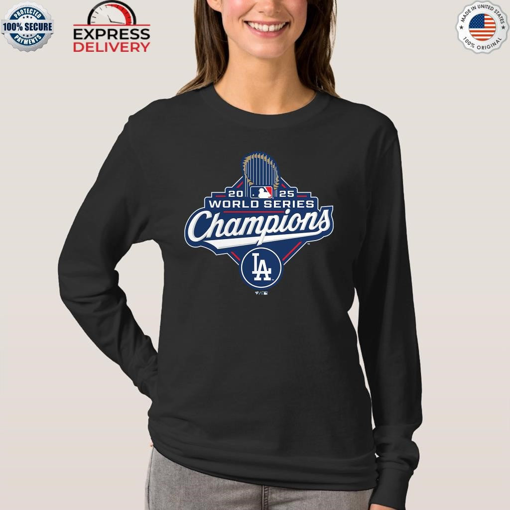 Los Angeles Dodgers 2025 World Series Champions Official Logo Shirt