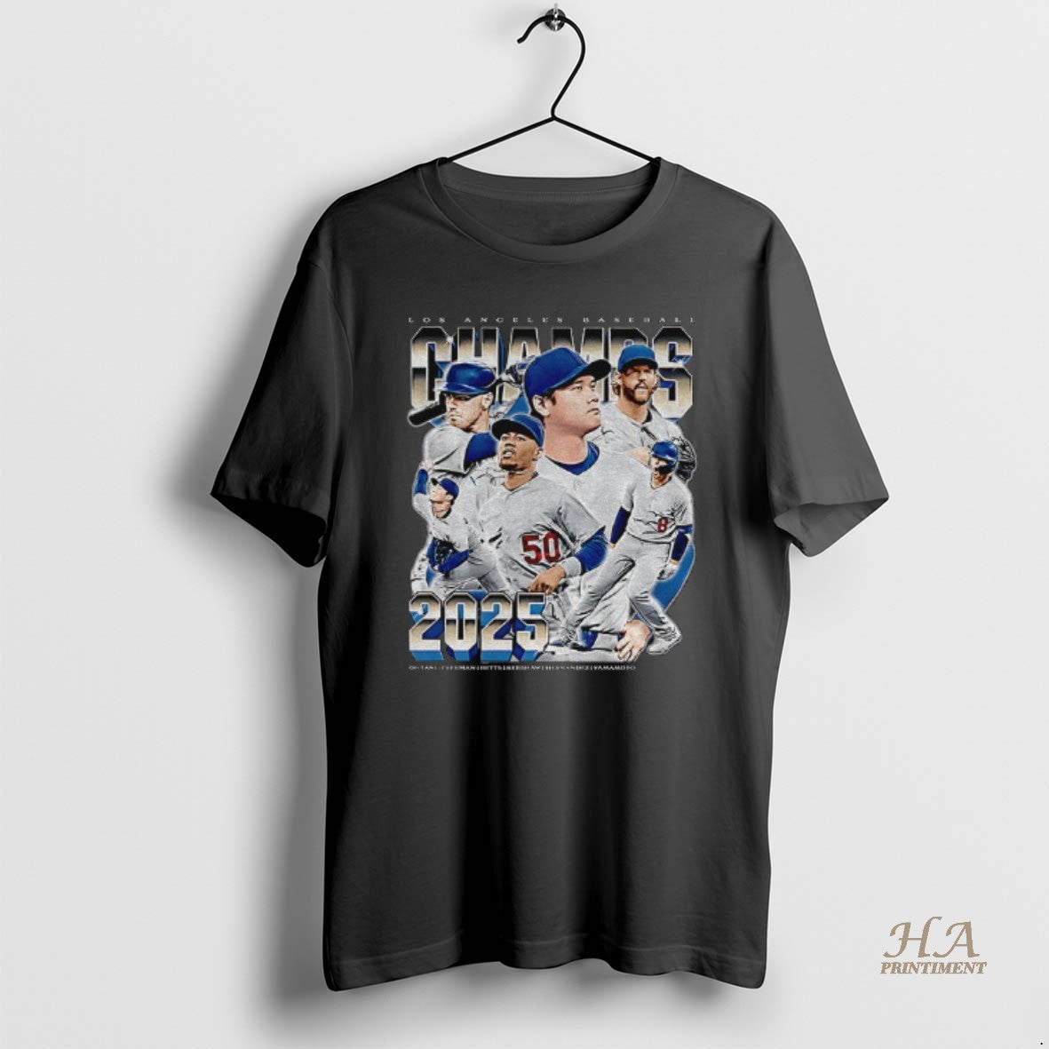 Official Los Angeles Dodgers All Team Mlb Baseball Are The 2025 World Champions Series T-Shirts, Hoodie, Sweatshirt