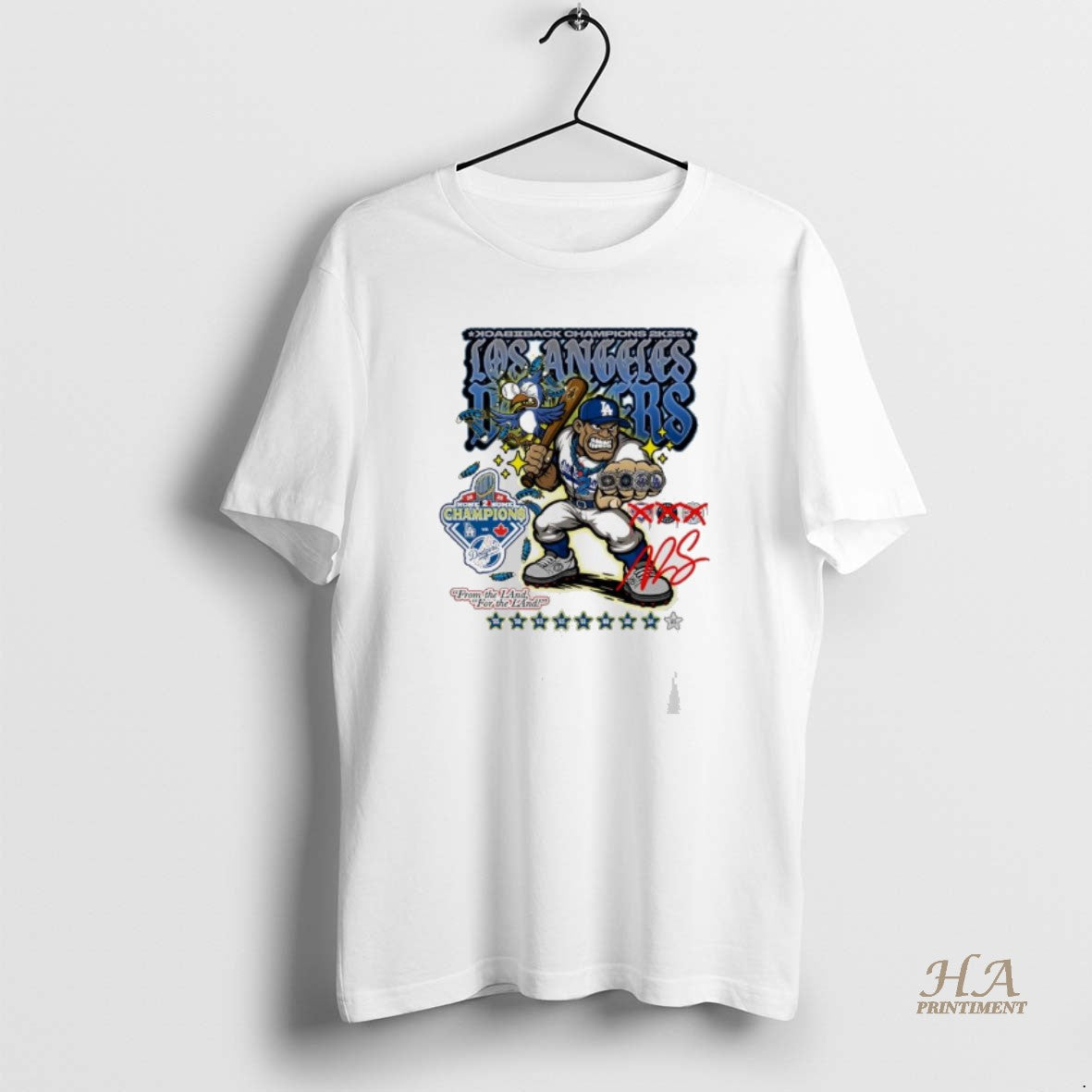 Official Los Angeles Dodgers Back 2k25 Champions None 2 Some Cartoon T-Shirts, Hoodie, Sweatshirt | InkNestWear.com