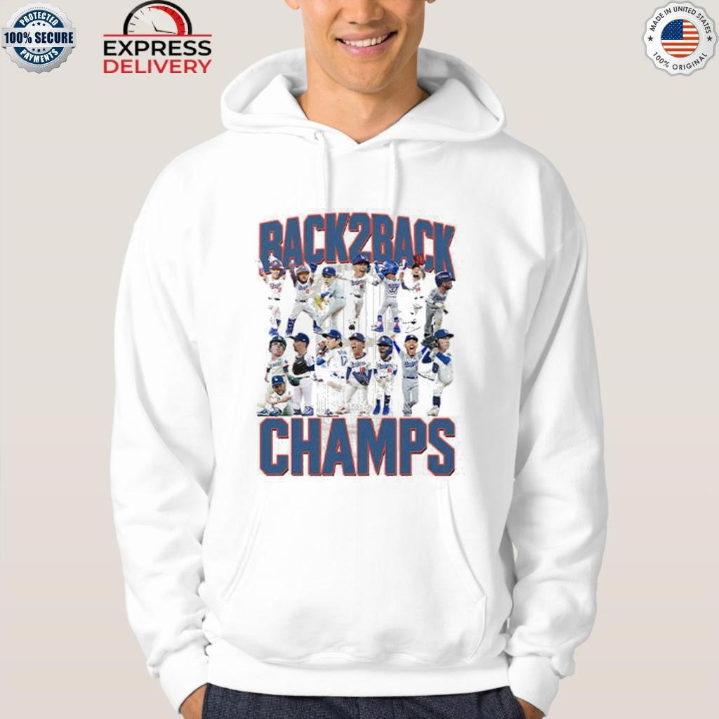 Los Angeles Dodgers Back2back Champs Shirt