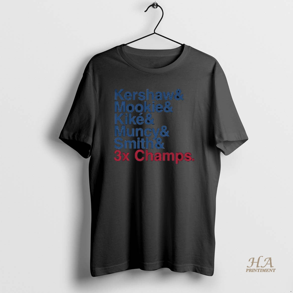 Official Los Angeles Dodgers Baseball Ampersand 3x Champs Kershaw Mookie Kike Muncy Smith T-Shirts, Hoodie, Sweatshirt