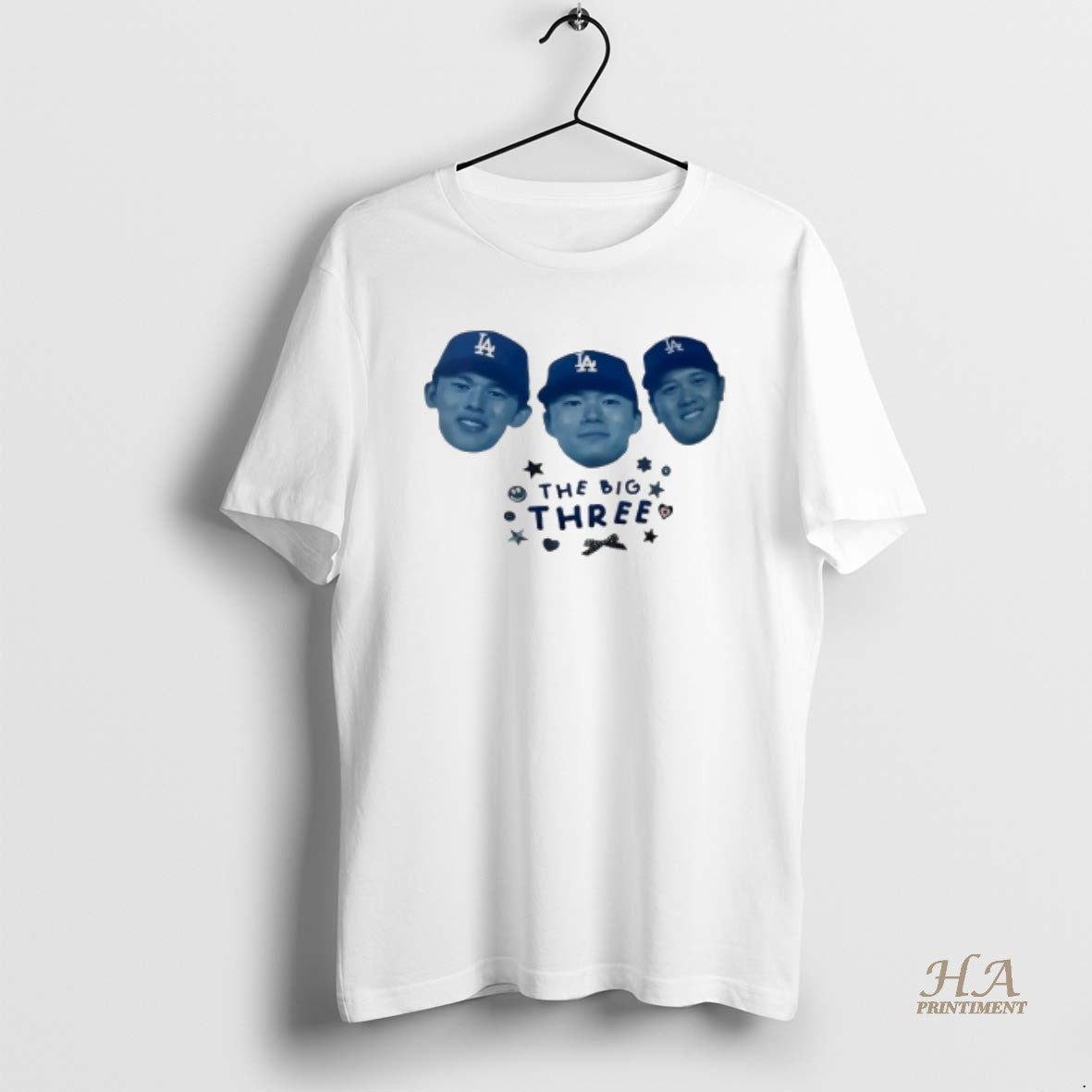 Official Los Angeles Dodgers Baseball The Big Three T-Shirts, Hoodie, Sweatshirt | InkNestWear.com