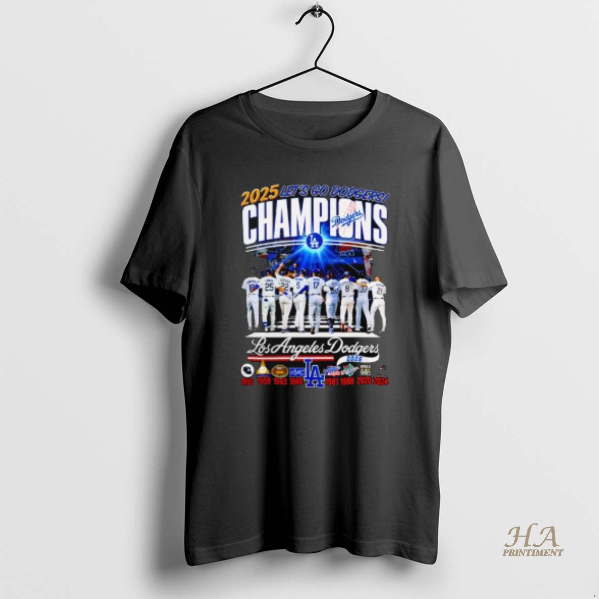 Official Los Angeles Dodgers Champions 2025 Lets Go Dodgers T-Shirts, Hoodie, Sweatshirt