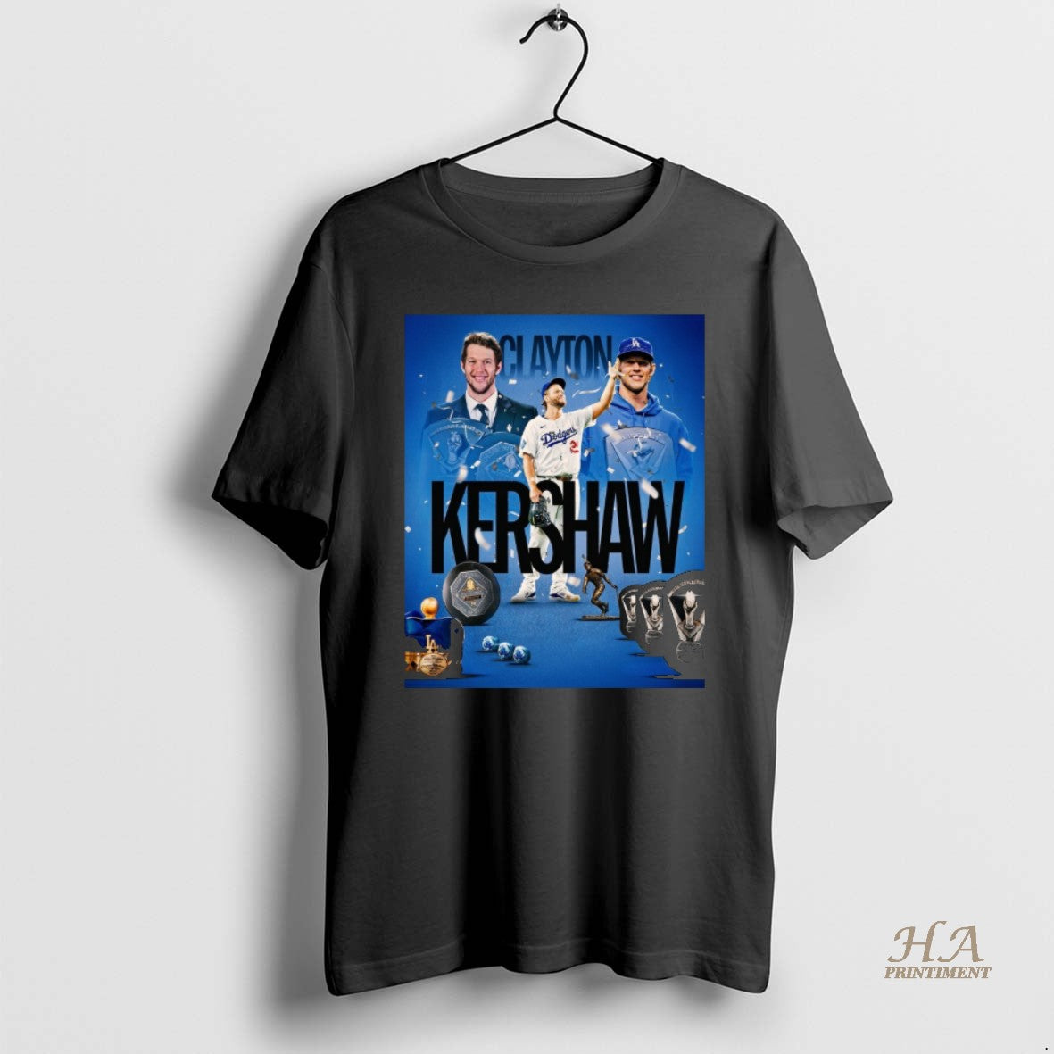 Official Los Angeles Dodgers Clayton Kershaw Cy Young Awards An Mvp Award And A Triple T-Shirts, Hoodie, Sweatshirt