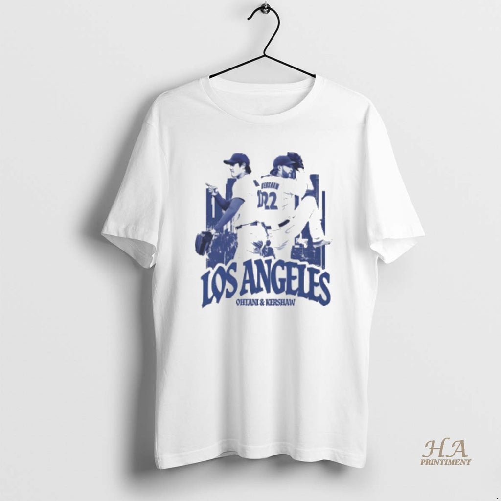 Official Los Angeles Dodgers Duo Shohei Ohtani And Clayton Kershaw T-Shirts, Hoodie, Sweatshirt | InkNestWear.com