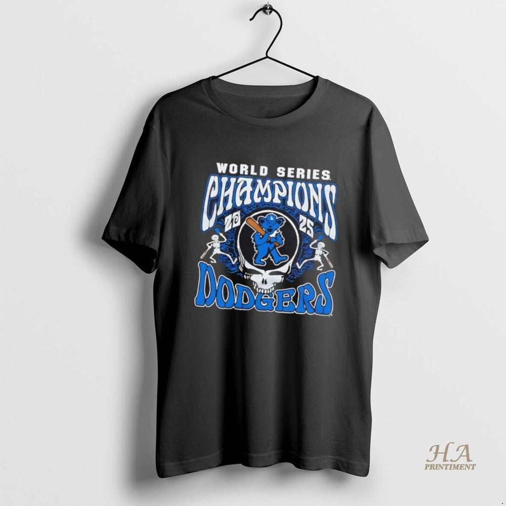 Official Los Angeles Dodgers Grateful Dead World Series Champions 2025 T-Shirts, Hoodie, Sweatshirt | InkNestWear.com