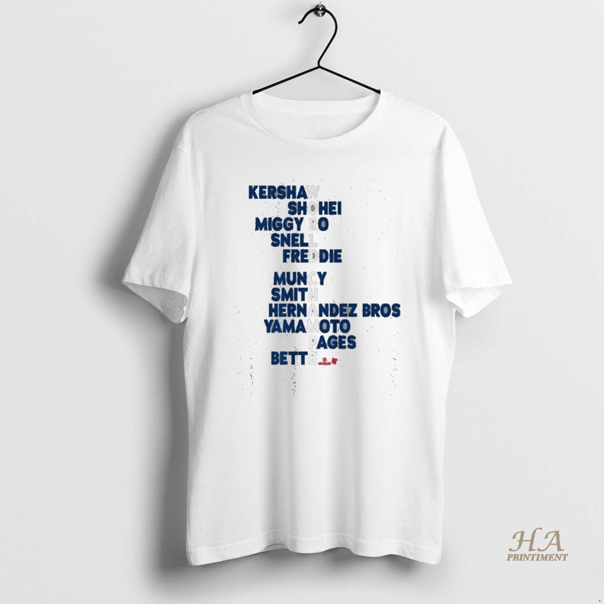 Official Los Angeles Dodgers Kershaw Shohei Miggy Ro Snell Freddie Muncy Smith Hernandez Bros Yamamoto T-Shirts, Hoodie,...