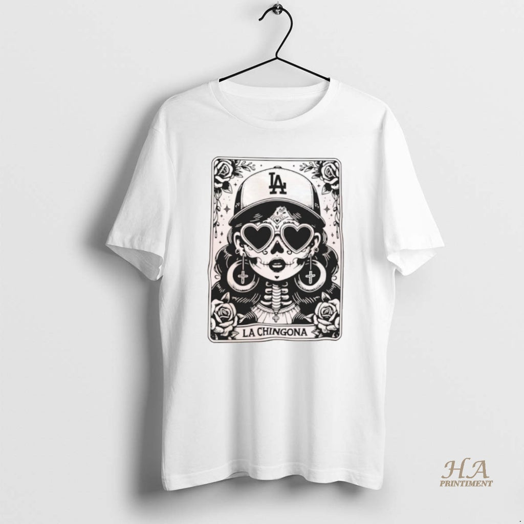 Official Los Angeles Dodgers La Chingona Tarot Card T-Shirts, Hoodie, Sweatshirt | InkNestWear.com