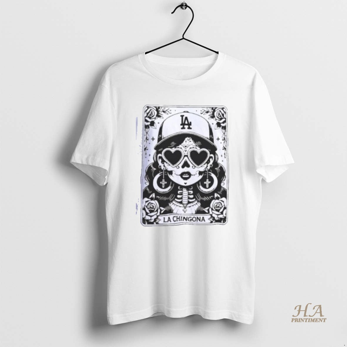 Official Los Angeles Dodgers La Chingona Tarot Card Shirts Hoodie, Sweatshirt | InkNestWear.com