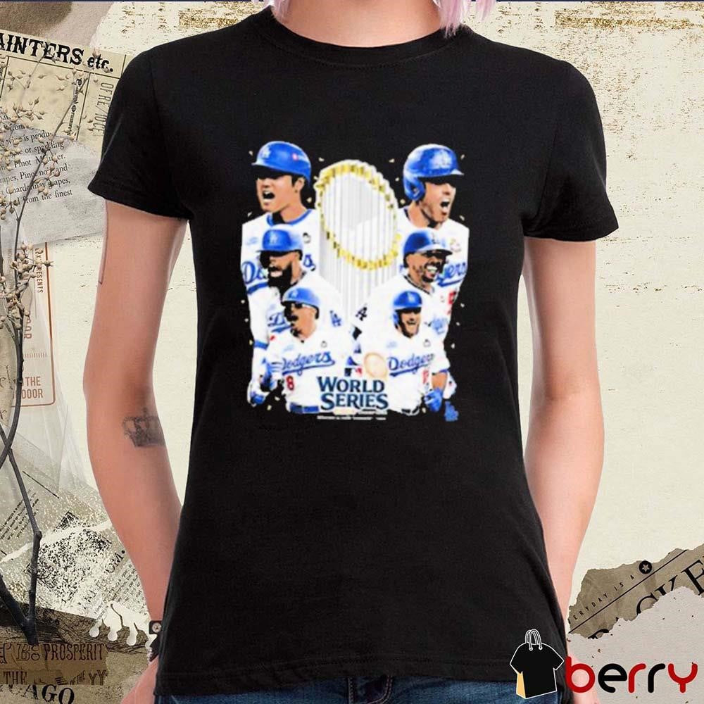 Los Angeles Dodgers MLB 2024 World Series Champions Players Graphic t-shirt