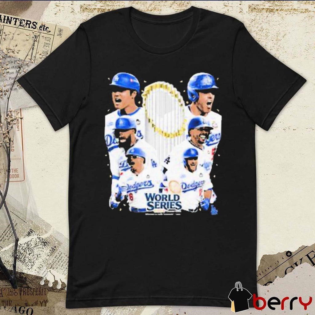 Los Angeles Dodgers MLB 2024 World Series Champions Players Graphic t-shirt