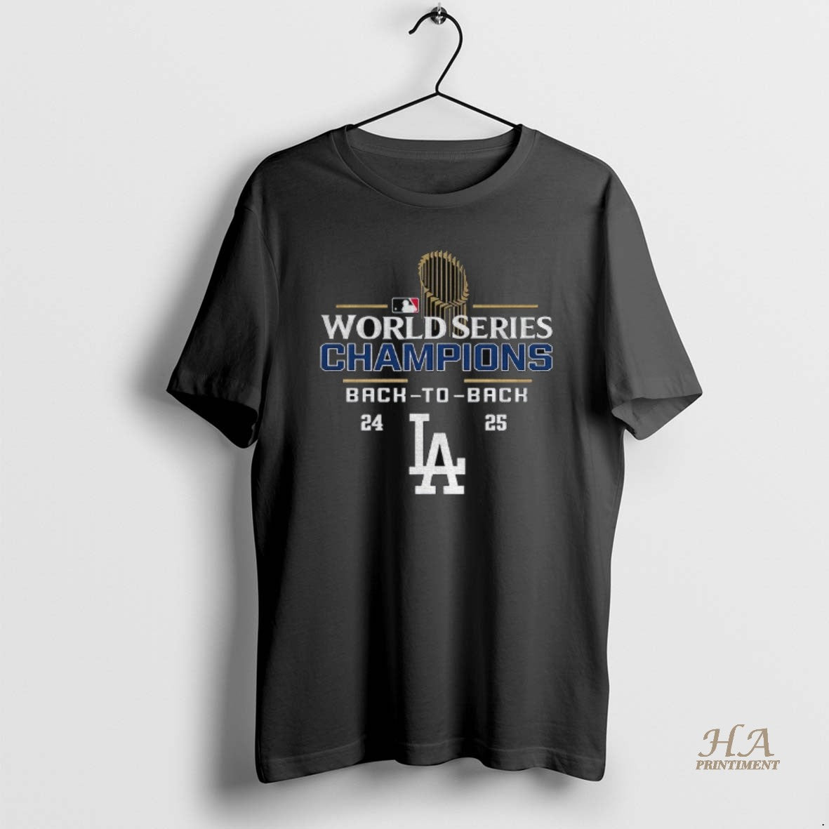 Official Los Angeles Dodgers Mlb Logo Baseball Back 2 Back World Series Champions 24 25 T-Shirts, Hoodie, Sweatshirt