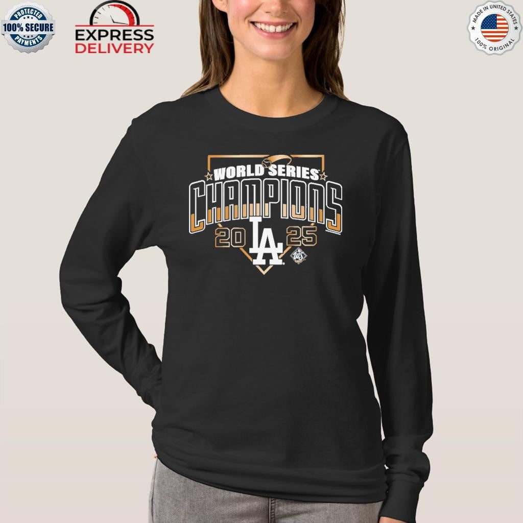 Los Angeles Dodgers Mitchell & Ness 2025 World Series Champions Arch Shirt
