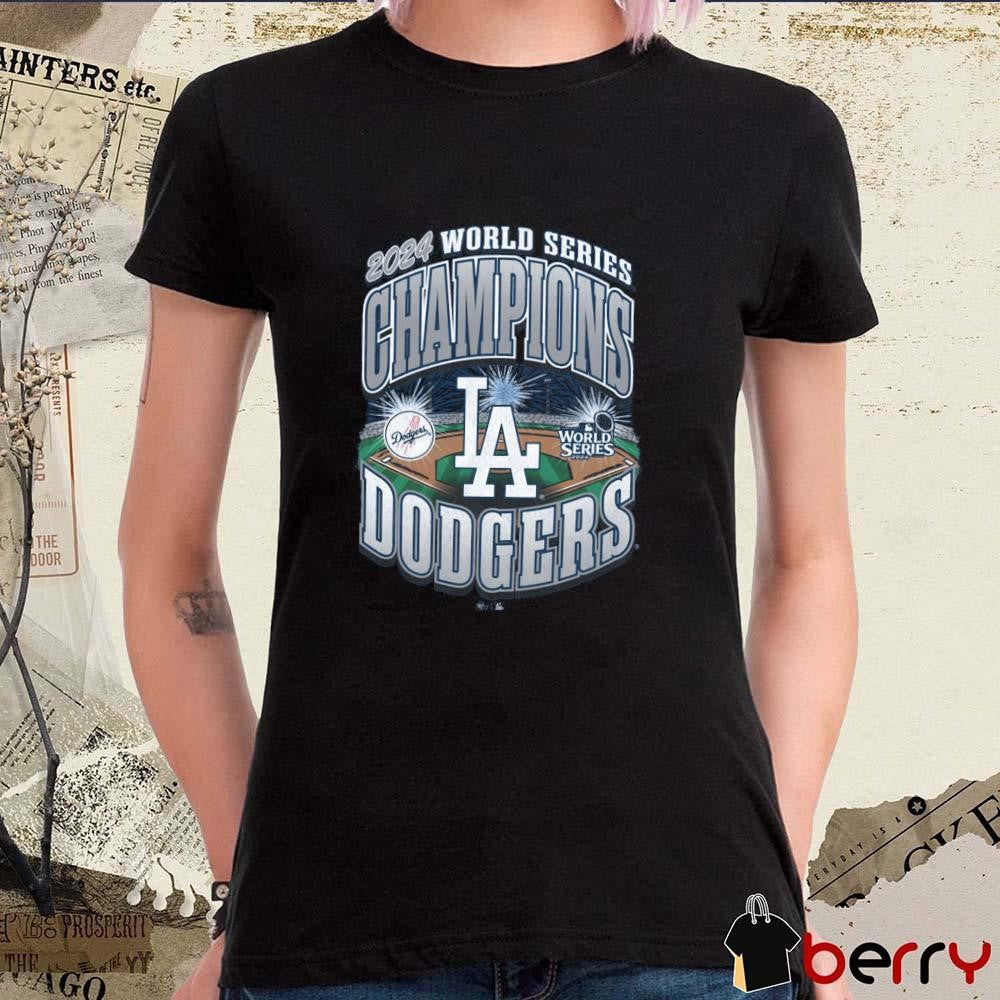 Los Angeles Dodgers Mlb 2024 World Series Champions Logo Vintage t-shirt