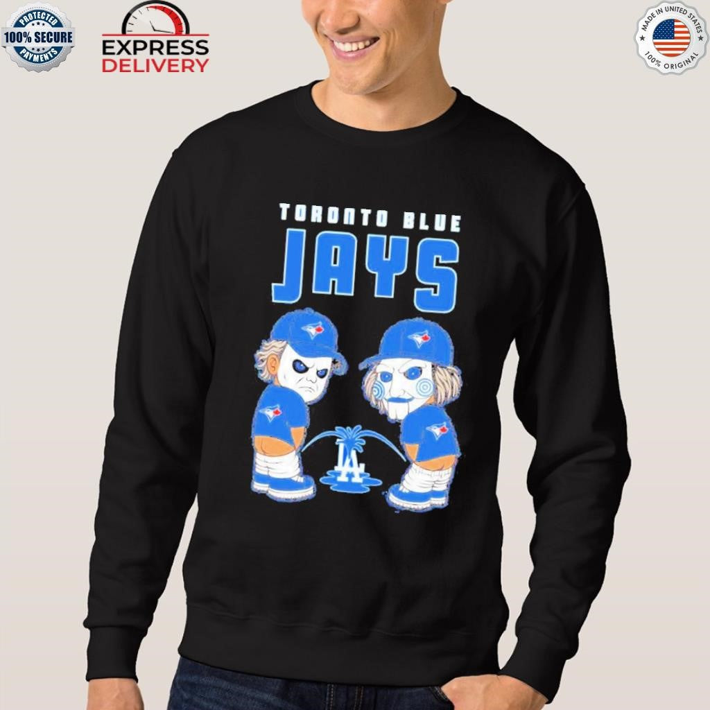 Los Angeles Dodgers Peeing Toronto Blue Jays Shirt