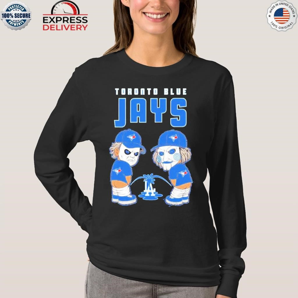 Los Angeles Dodgers Peeing Toronto Blue Jays Shirt