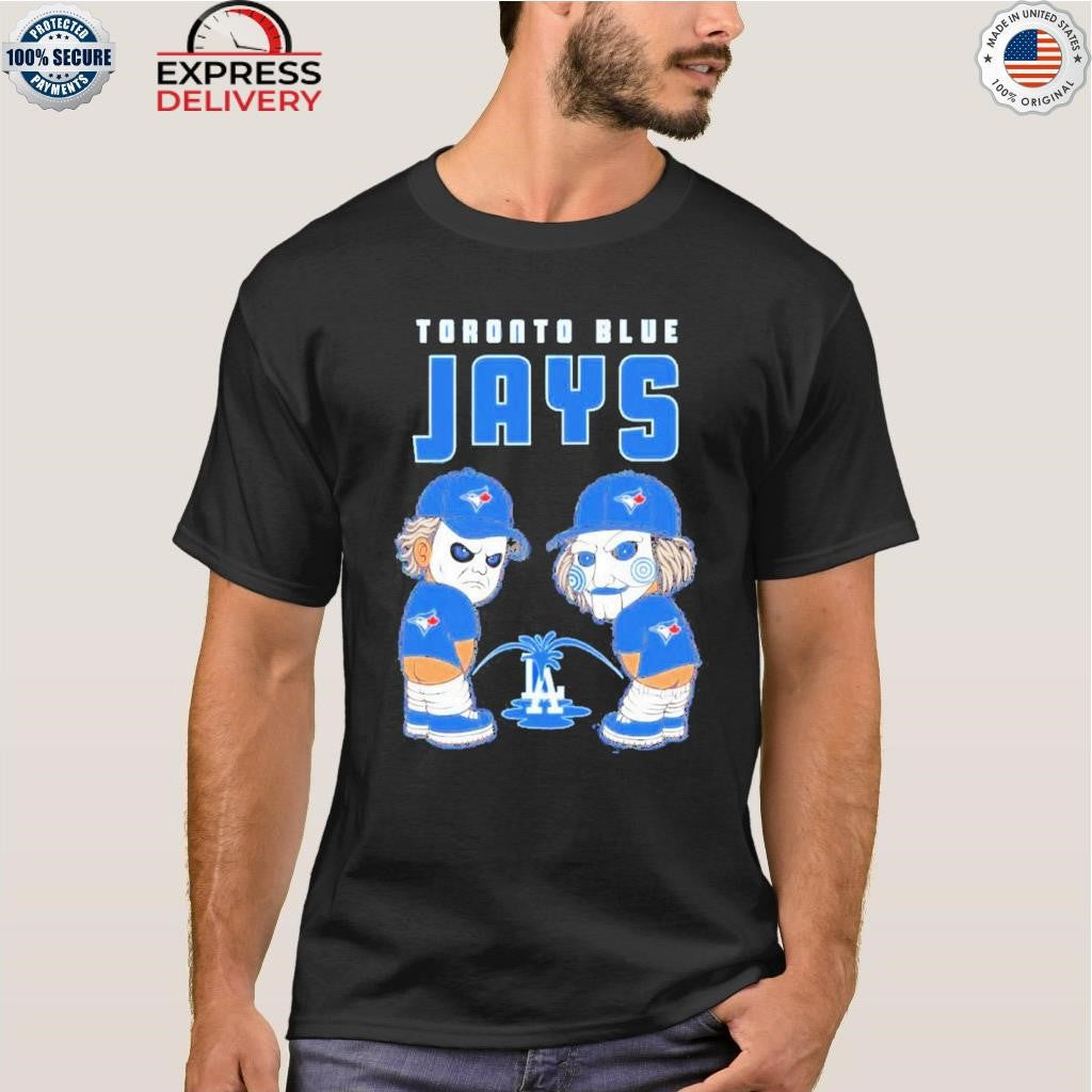 Los Angeles Dodgers Peeing Toronto Blue Jays Shirt
