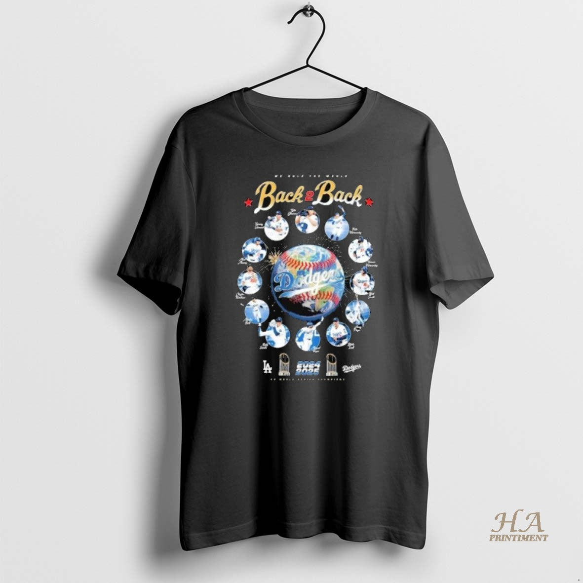 Official Los Angeles Dodgers We Rule The World Back 2 Back 9x World Series Champions T-Shirts, Hoodie, Sweatshirt