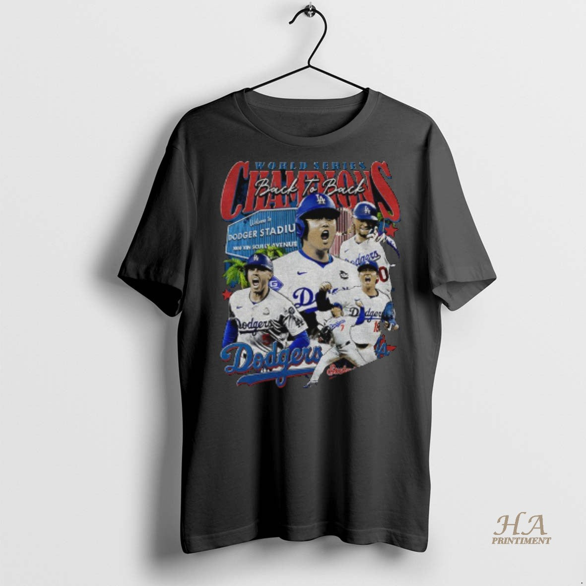 Official Los Angeles Dodgers World Series Back To Back Dodgers Stadium 300 Vin Scully Avenue T-Shirts, Hoodie, Sweatshirt