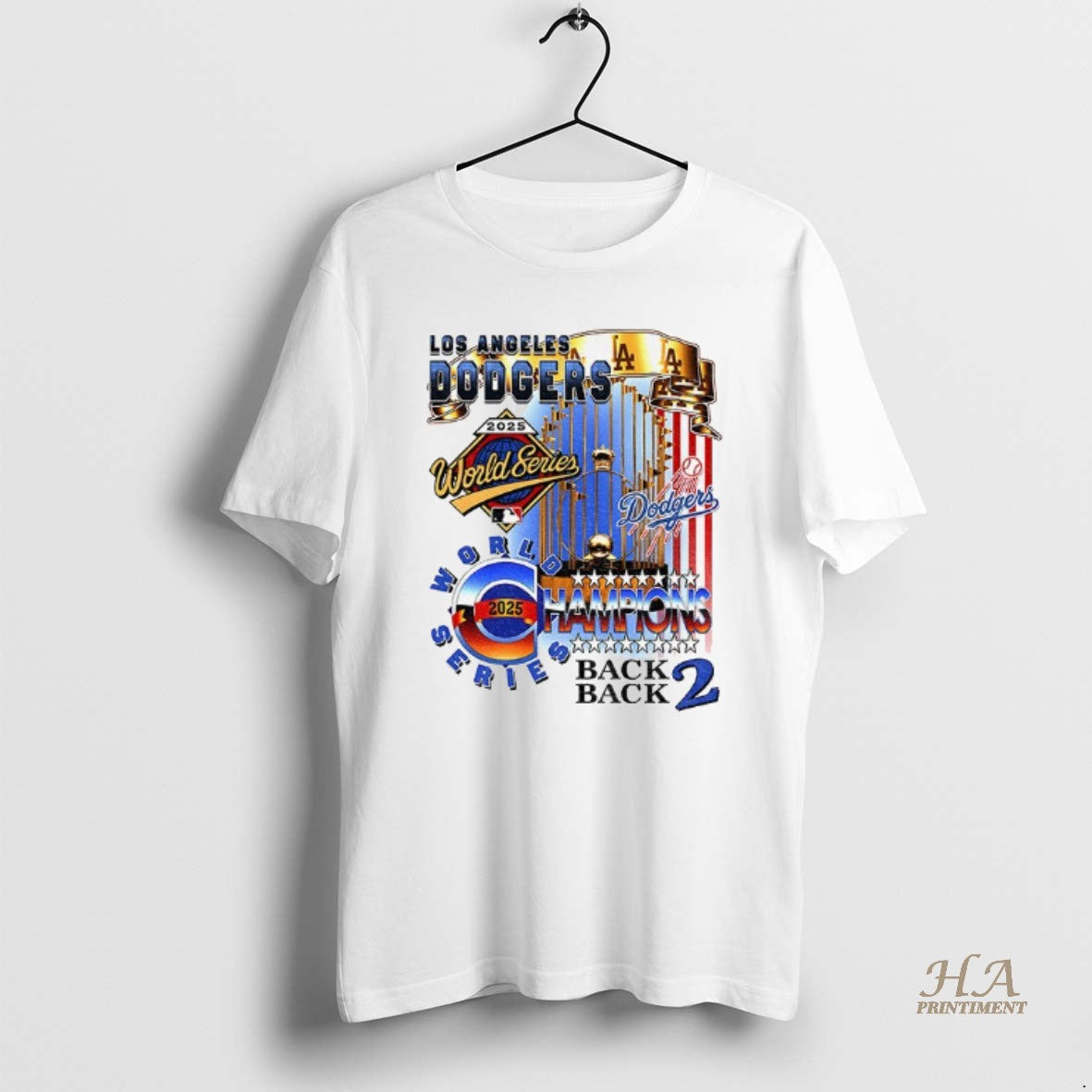 Official Los Angeles Dodgers World Series Champions Back 2 Back 2025 Trophy Mlb Logo T-Shirts, Hoodie, Sweatshirt