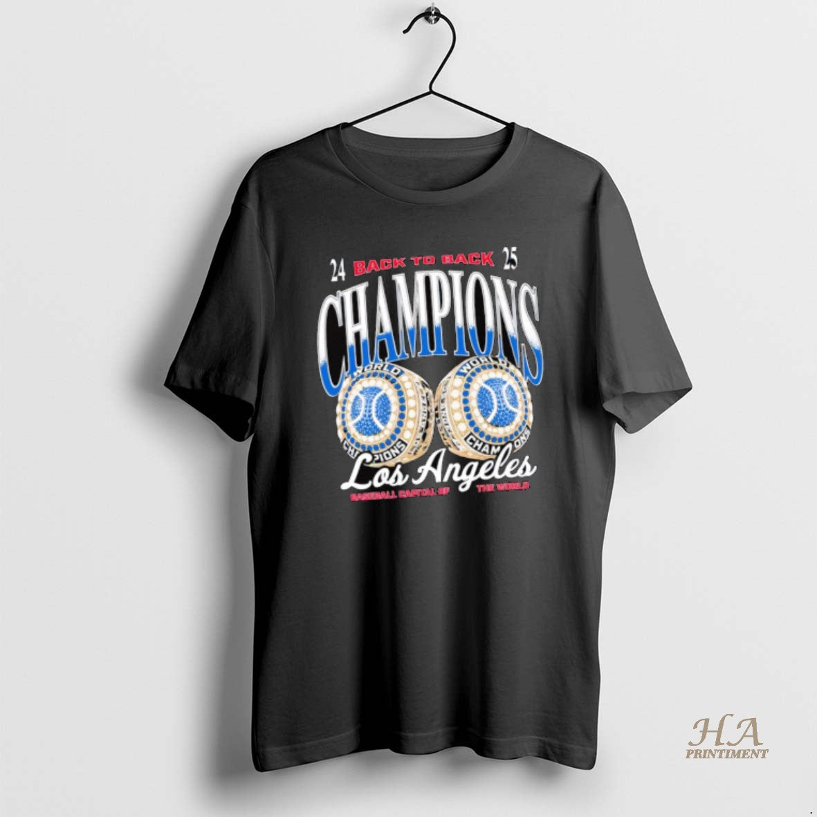 Official Los Angeles Dodgers Baseball Capital World 2024 2025 Back Back Champions T-Shirts, Hoodie, Sweatshirt