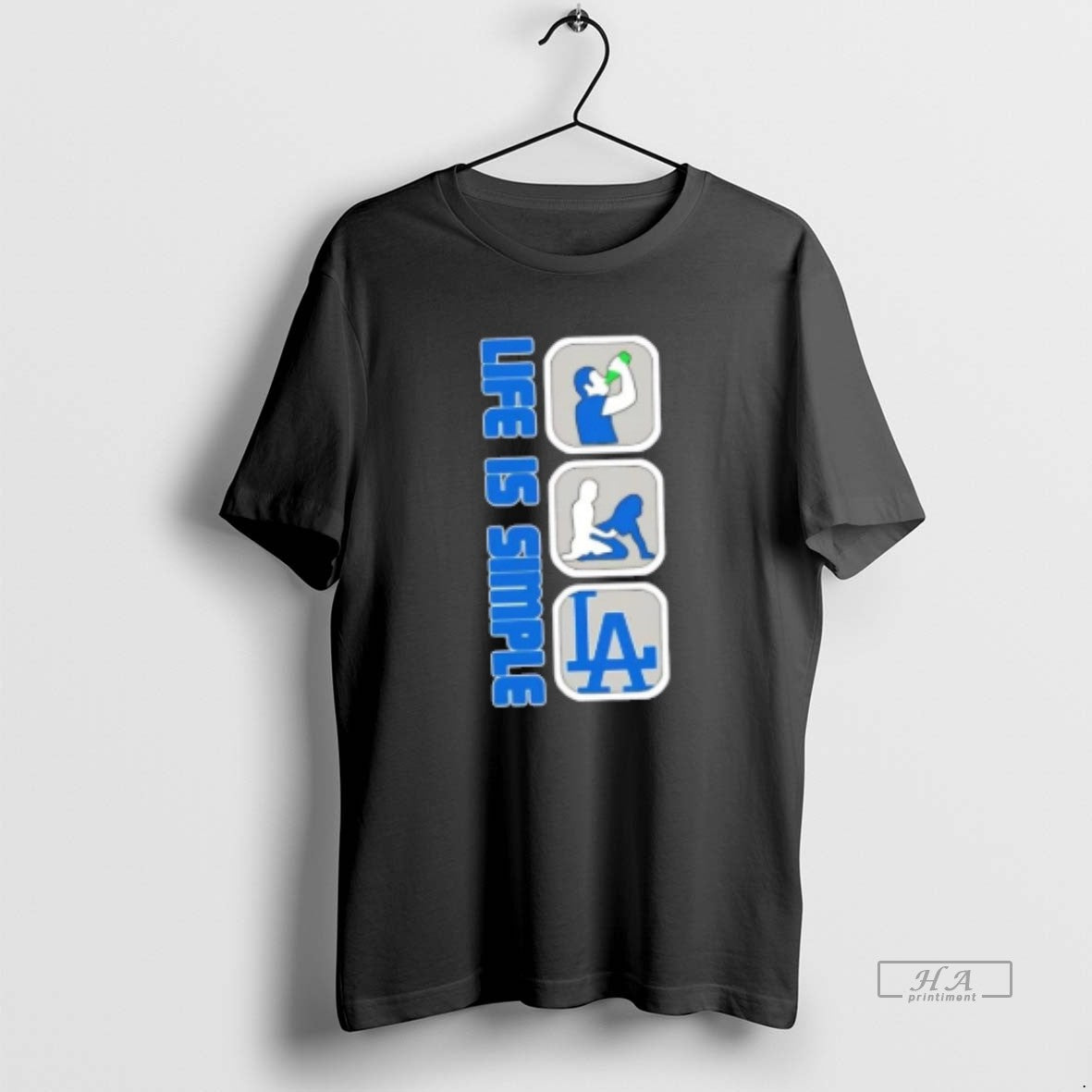 Official Los Angeles Dodgers Baseball Life Is Simple T-Shirts, Hoodie, Sweatshirt