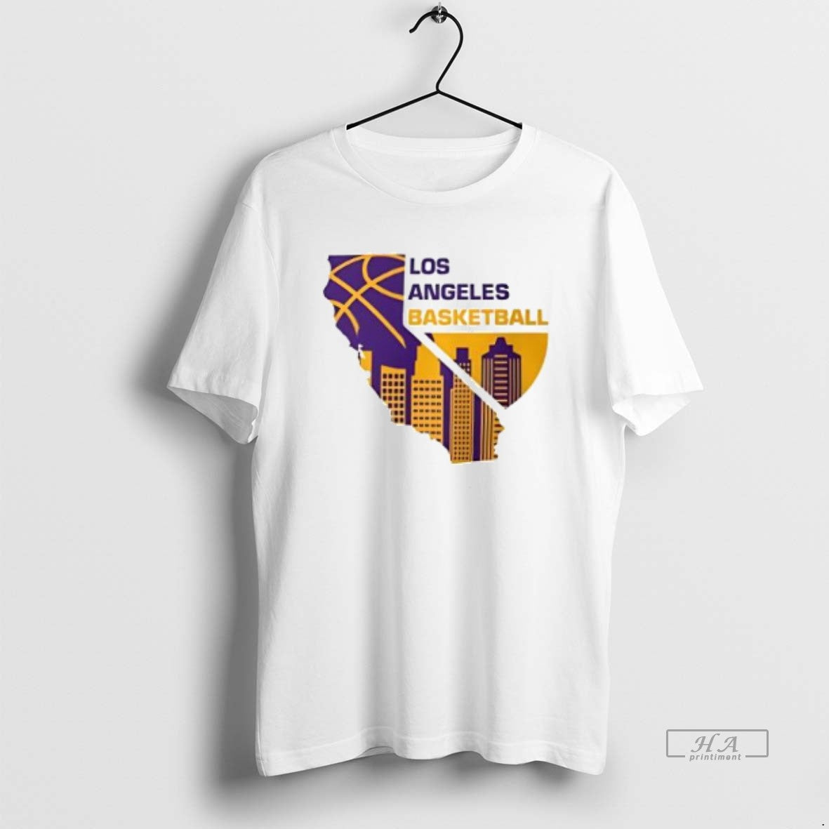 Official Los Angeles Lakers Los Angeles Basketball Skyline T-Shirts, Hoodie, Sweatshirt