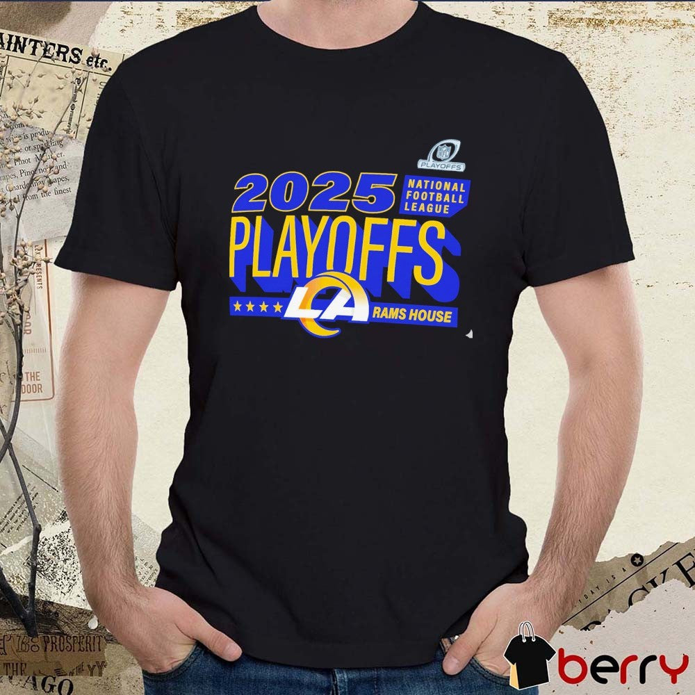 Los Angeles Rams 2025 NFL Playoffs Ready Rams House t-shirt