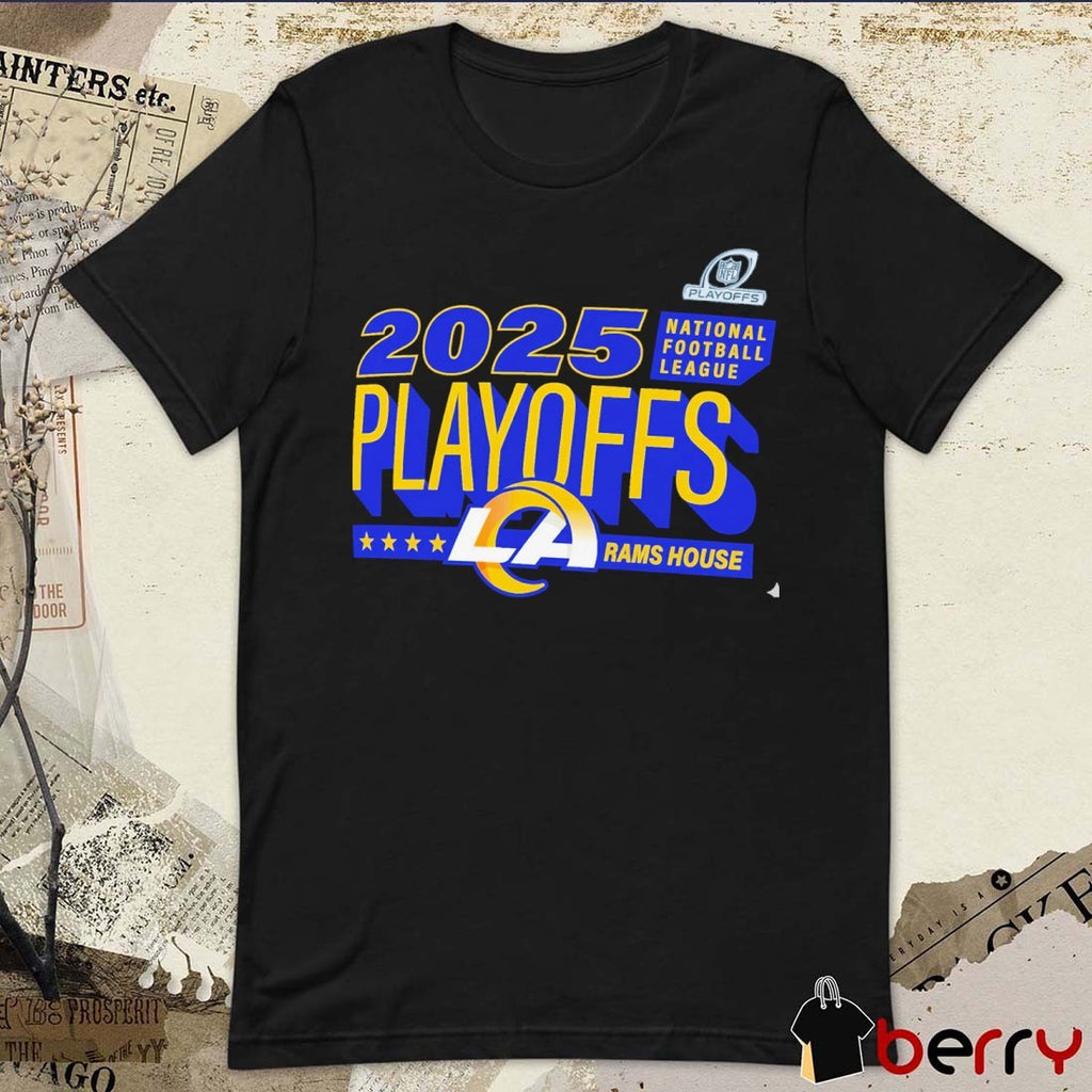Los Angeles Rams 2025 NFL Playoffs Ready Rams House t-shirt
