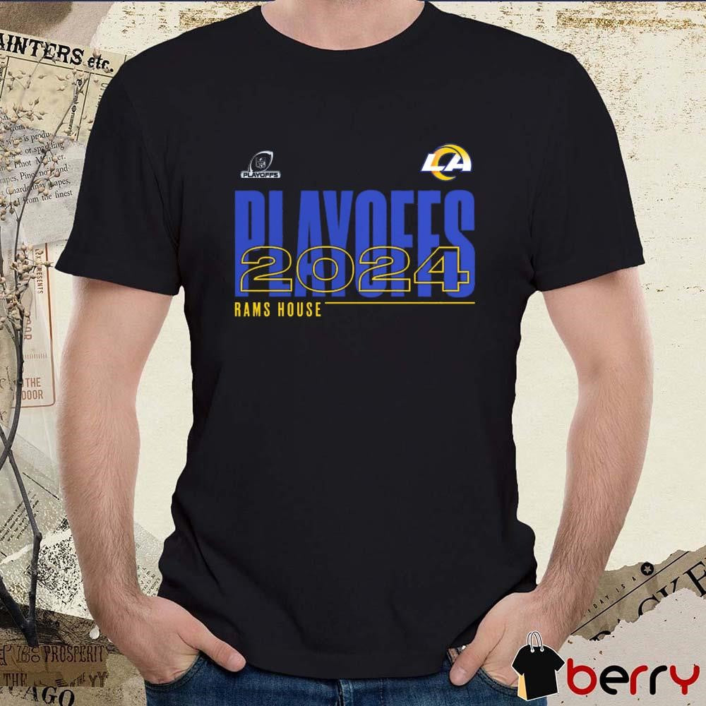 Los Angeles Rams Rams House 2024 NFL Playoffs t-shirt