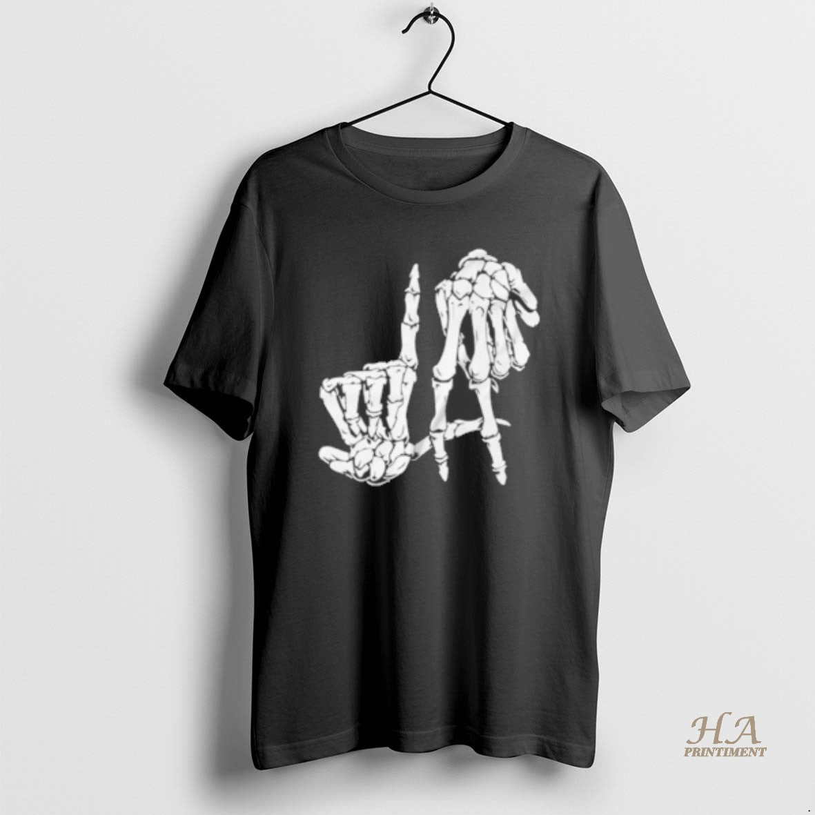 Official Los Angeles Skeleton Hand Sign T-Shirts, Hoodie, Sweatshirt | InkNestWear.com