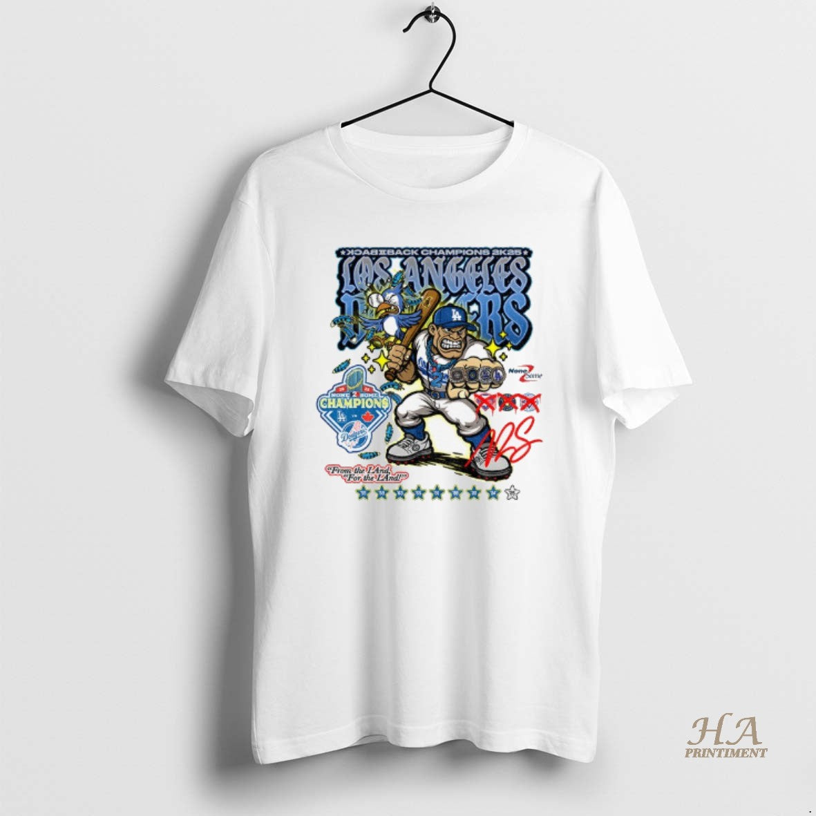 Official Los Angles Dodgers World Series Champions From The Land For The Land T-Shirts, Hoodie, Sweatshirt | InkNestWear.com