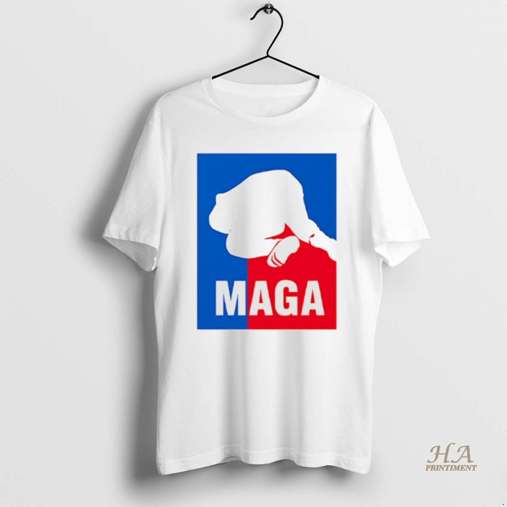 Official Loudmouth Face Plant Maga Caricature T-Shirts, Hoodie, Sweatshirt | InkNestWear.com