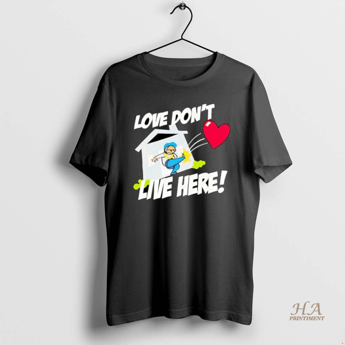 Official Love Dont Live Here Christmas Ornaments T-Shirts, Hoodie, Sweatshirt | InkNestWear.com