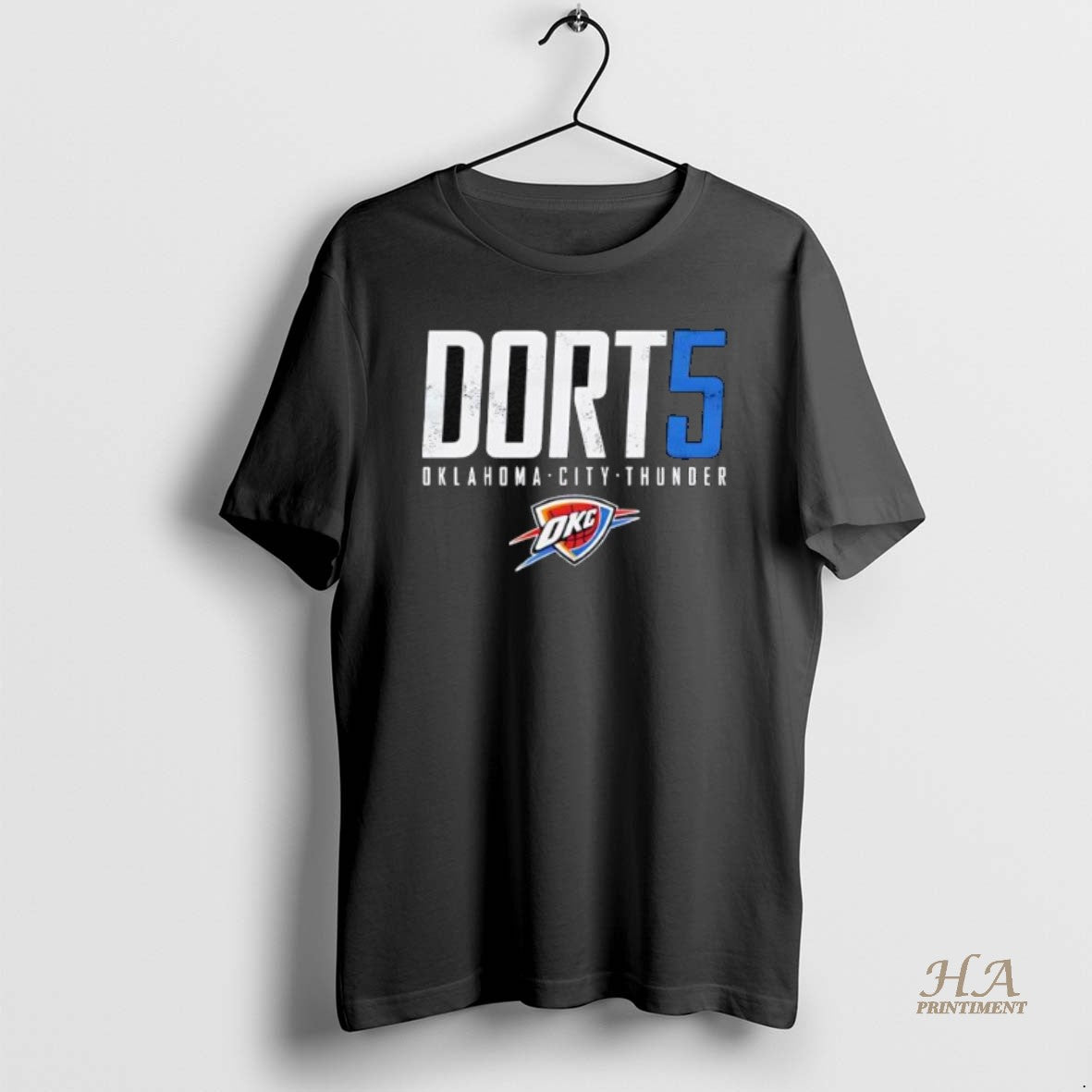 Official Luguentz Dort 5 Oklahoma City Thunder Elite T-Shirts, Hoodie, Sweatshirt | InkNestWear.com