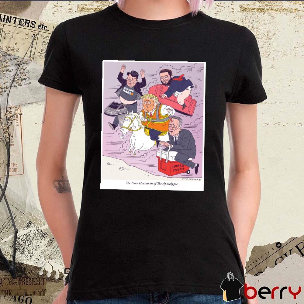Lukey Mcgarry The Four Horsemen Of The Apocalypse t-shirt