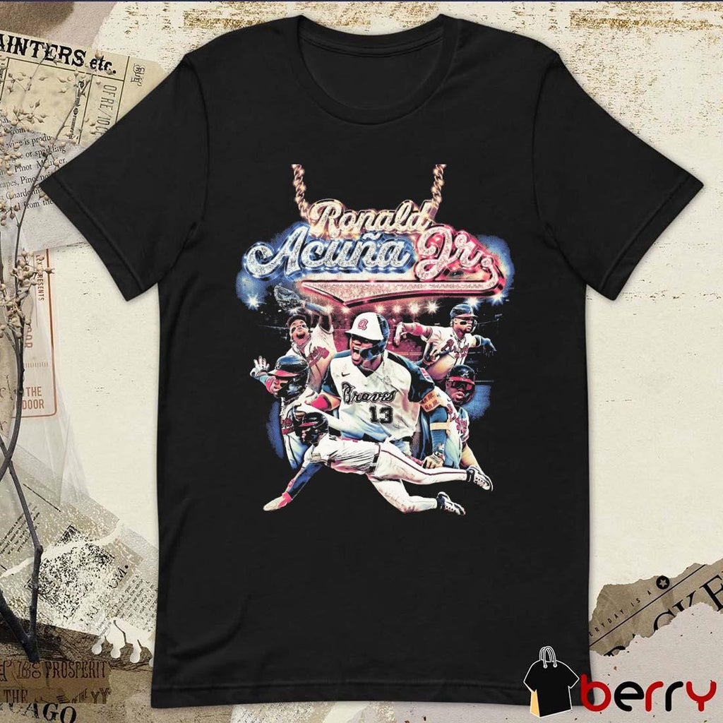 MLB Atlanta Braves He Is Back Ronald Acuña Jr. homers on the first pitch he sees t-shirt