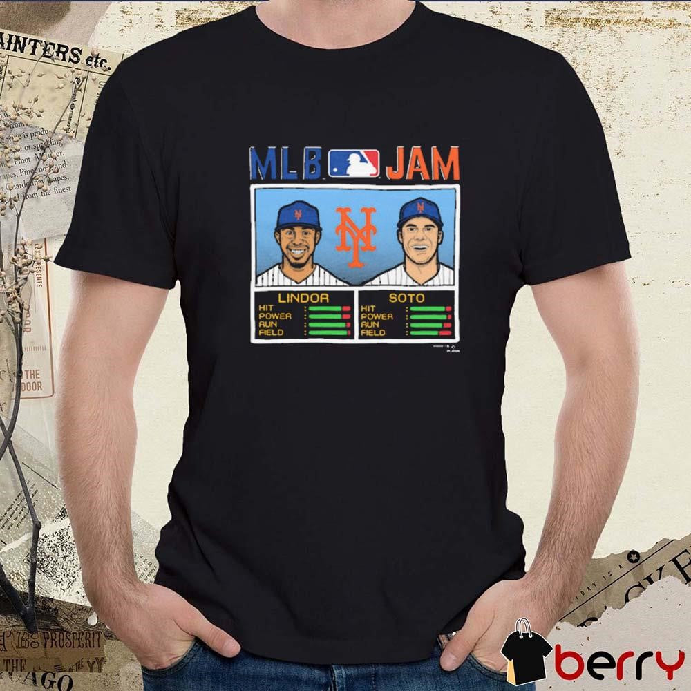 MLB Jam New York Mets Baseball Francisco Lindor And Juan Soto 2025 t-shirt