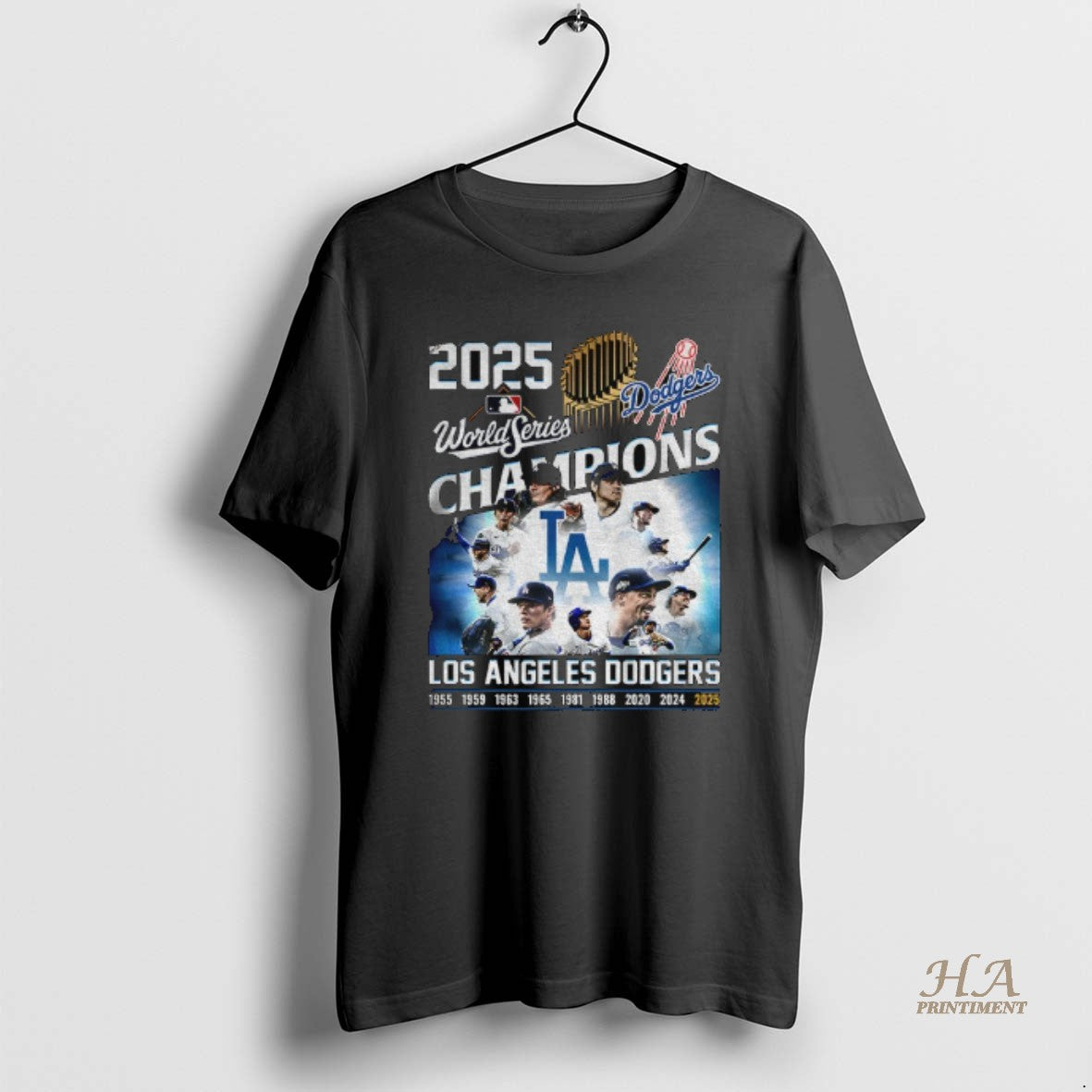 Official Mlb Los Angeles Dodgers 1955 2025 World Series Champion Baseball Los Angeles Fan Gift T-Shirts, Hoodie, Sweatshirt