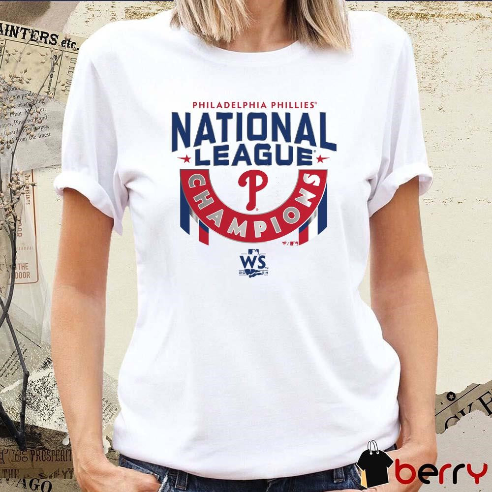 MLB Philadelphia Phillies 2024 National League Champions Locker Room t-shirt