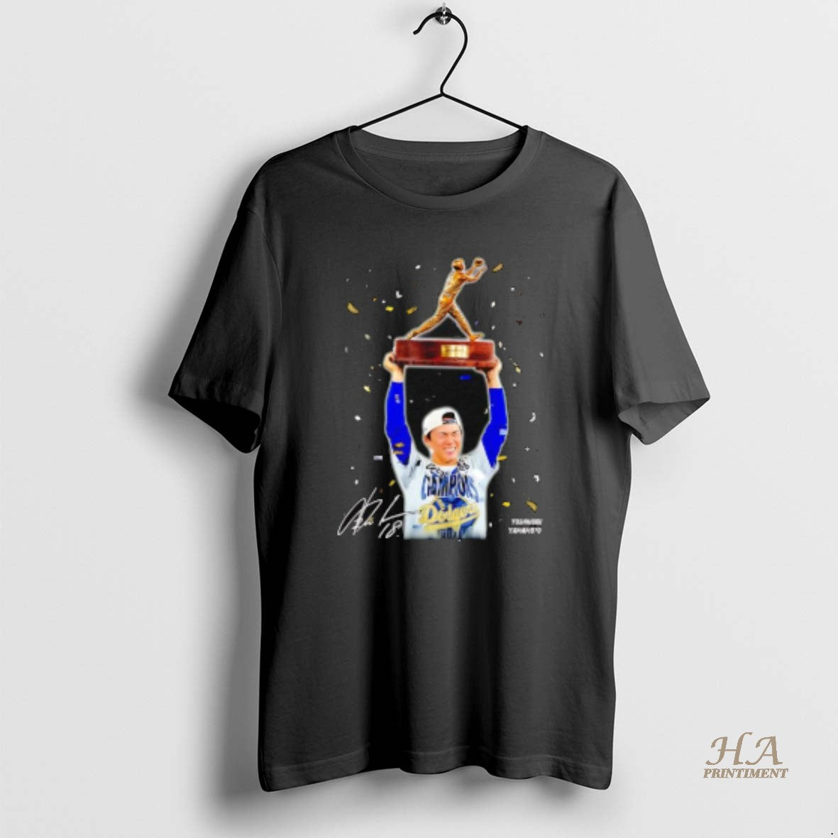 Official Mvp Yoshinobu Yamamoto Dodgers Signature T-Shirts, Hoodie, Sweatshirt | InkNestWear.com