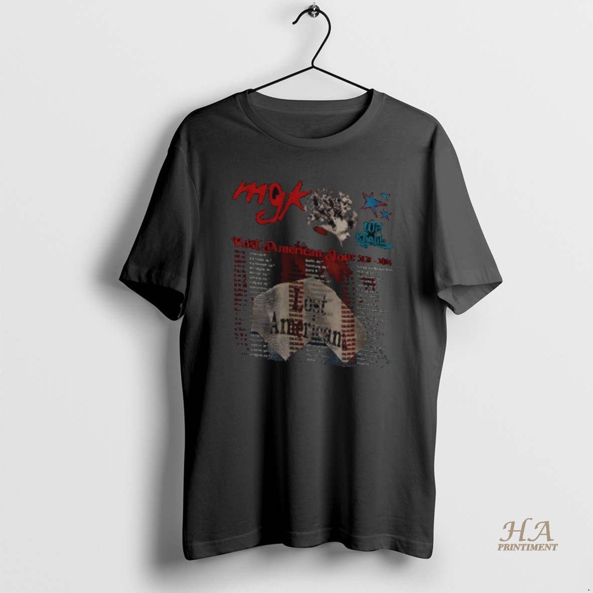 Official Machine Gun Kelly Lost American Tour 2025 T-Shirts, Hoodie, Sweatshirt | InkNestWear.com