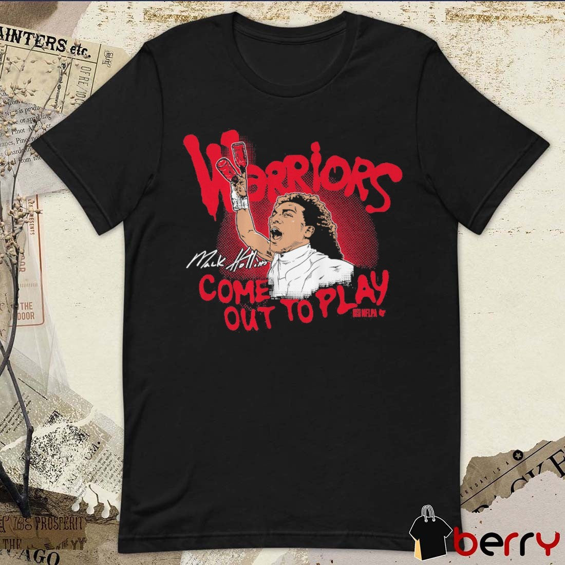 Mack Hollins Warriors Come Out To Play New England Patriots Signature t-shirt