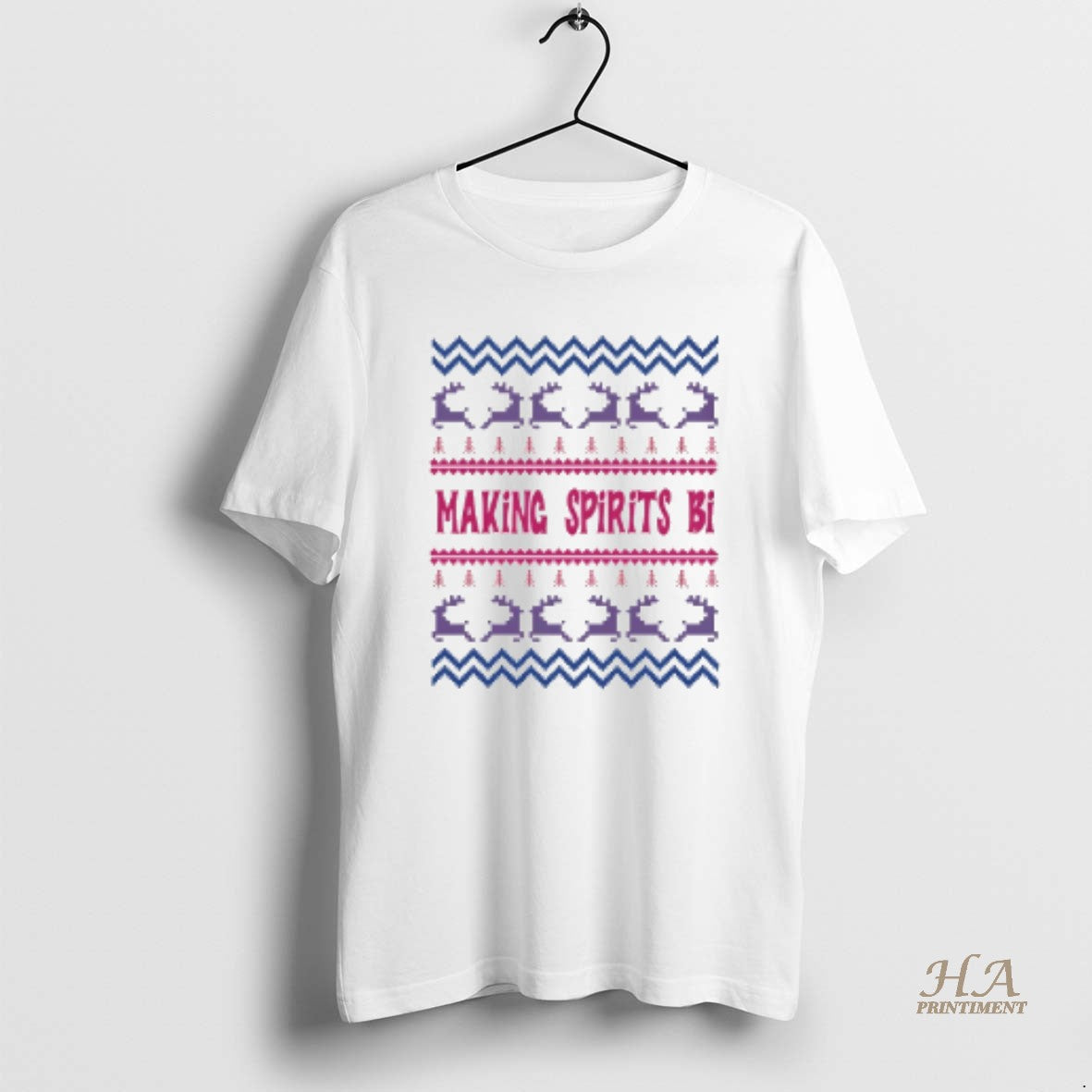 Official Making Spirits Bi Christmas T-Shirts, Hoodie, Sweatshirt | InkNestWear.com