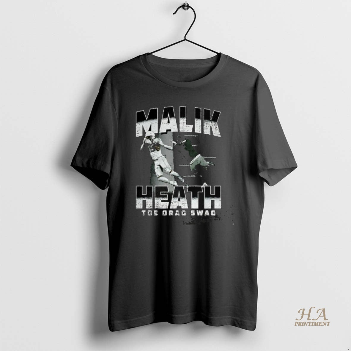 Official Malik Heath Green Bay Packers Football Toe Drag Swag T-Shirts, Hoodie, Sweatshirt | InkNestWear.com
