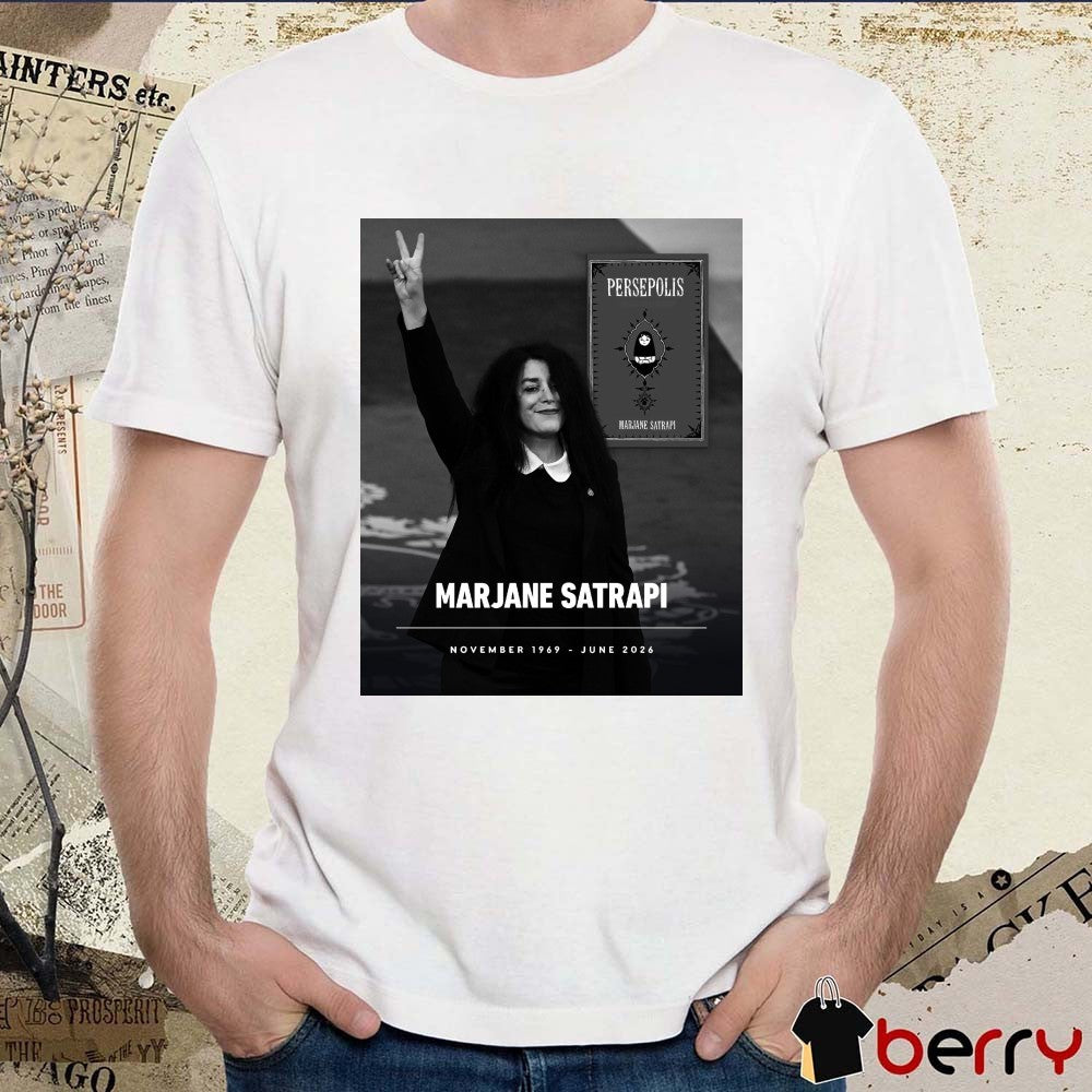 Marjane Satrapi November 1969 – June 2026 IGN Poster t-shirt